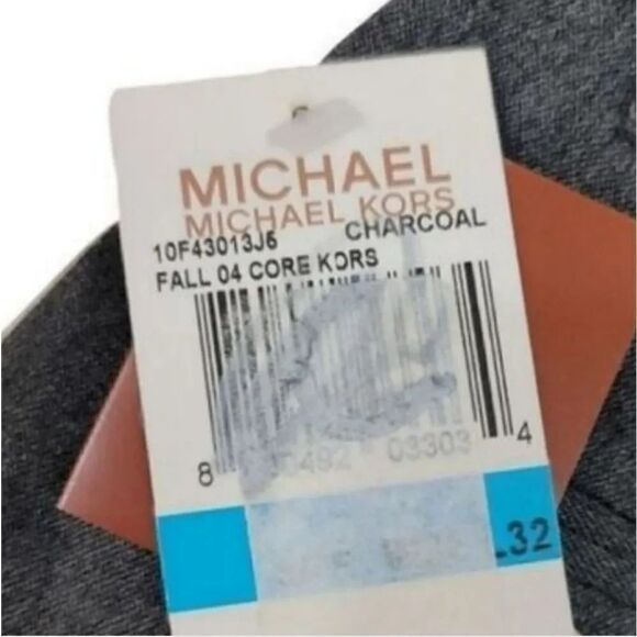 NEW Vintage Y2K Michael Kors Bryant Flat Front Classic Fit Relaxed Leg Trousers - Picture 6 of 12